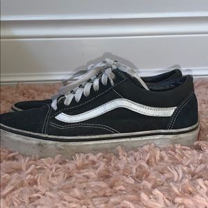 Black Vans Size 7.5